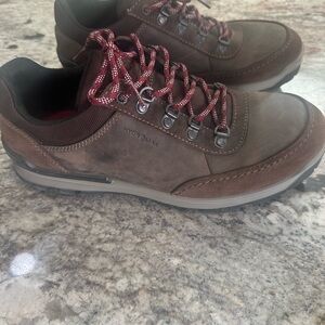 Ecco Brown Hiking Shoes